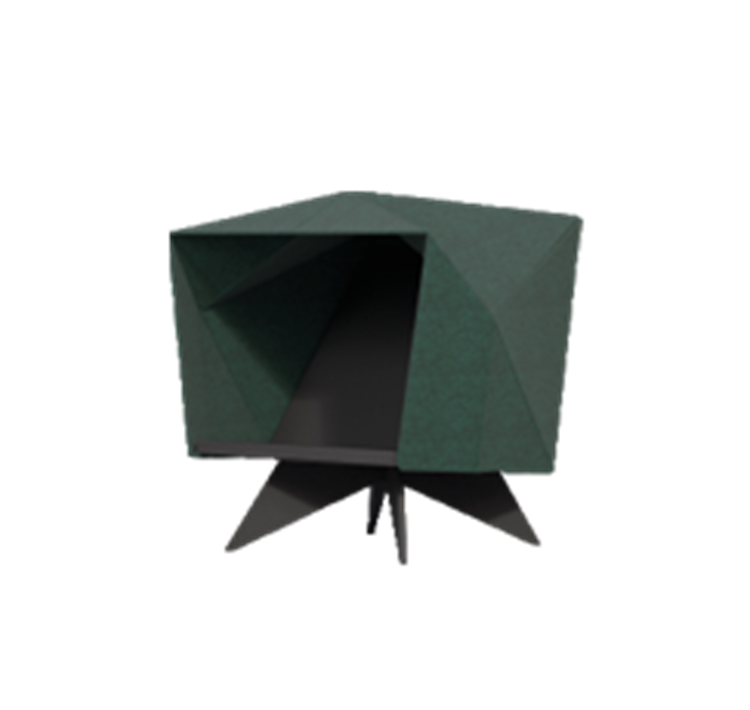 HabiCave - Bas avec pied fixe en étoile