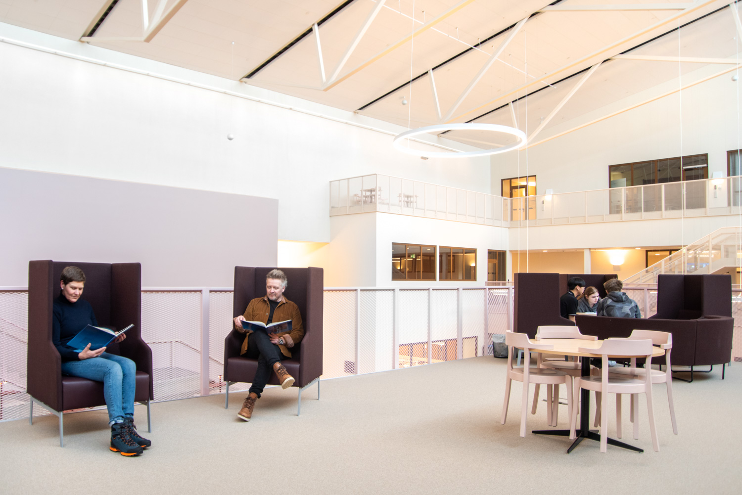 CDI du lycée Lapplands, Kiruna, Suède