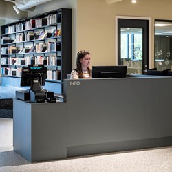 Bibliothèque Halden, Norvège